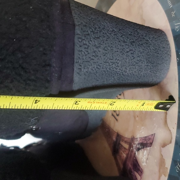 Union Bay Women's Shearling Lined Wedge Boots sz 8 - Picture 4 of 7